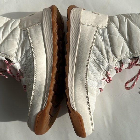 Sorel Whitney II Short Lace Boots-Blanc/Fawn- Sz 7.5 - Picture 9 of 16